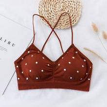 Load image into Gallery viewer, Sexy Sport Bra Top Women Bra Backless Sports Bra Bralette V Neck Brassiere Sport Seamless Women Underwear Sport Yoga Gym Bra