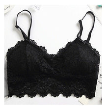 Load image into Gallery viewer, Sexy Woman Bra Lace Bra Female Seamless Push Up Wireless Bralette Lingerie Unpadded Transparent Brassiere Intimates Underwear
