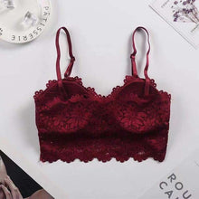 Load image into Gallery viewer, Sexy Woman Bra Lace Bra Female Seamless Push Up Wireless Bralette Lingerie Unpadded Transparent Brassiere Intimates Underwear
