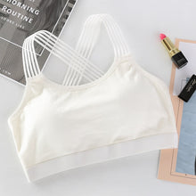 Load image into Gallery viewer, Sexy Back Padded Sports Bras Cross Straps Yoga Sport Bra Top Women Shockproof Breathable Fitness Running Gym Vest Top Sportswear
