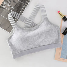 Load image into Gallery viewer, Sexy Back Padded Sports Bras Cross Straps Yoga Sport Bra Top Women Shockproof Breathable Fitness Running Gym Vest Top Sportswear
