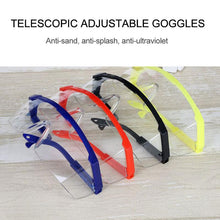 Load image into Gallery viewer, Safety Goggles Glasses Transparent Glasses Workplace Lab Eyewear Splash Eye Protection cycling Anti-wind Glasses
