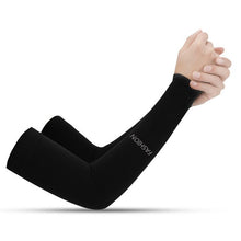 Load image into Gallery viewer, 2020 2PC Breathable UV Protection Arm Sleeve Arm Warmers Cycling Sun Protective Covers Quick Dry Summer Ice Silk Cooling Sleeves
