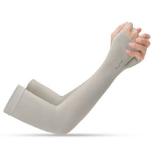 Load image into Gallery viewer, 2020 2PC Breathable UV Protection Arm Sleeve Arm Warmers Cycling Sun Protective Covers Quick Dry Summer Ice Silk Cooling Sleeves
