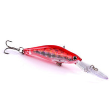 Load image into Gallery viewer, 1PCS Minnow Fishing Lure100mm Crankbait Jig Wobbler Hard Bait Artificial Hard Fishing Lure Swim Striped bass Carp Fishing tackle
